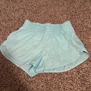 Light blue/teal athletic shorts
